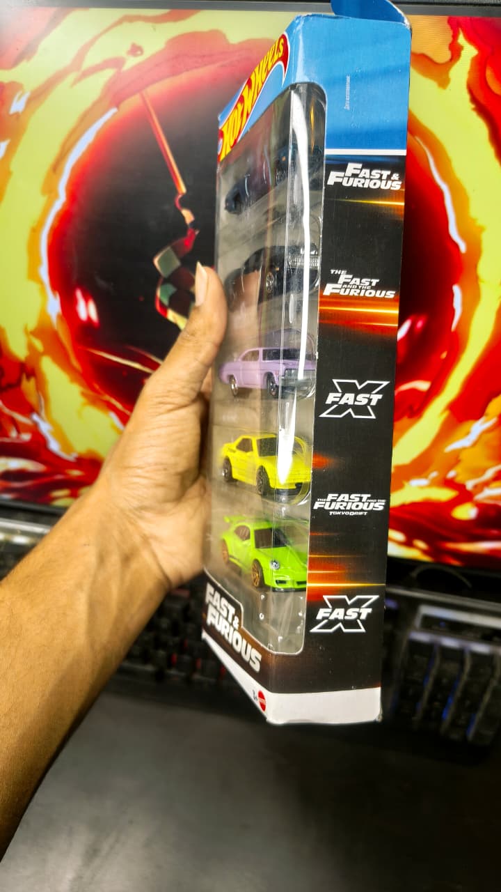 Hot Wheels Fast & Furious 5-Car Pack