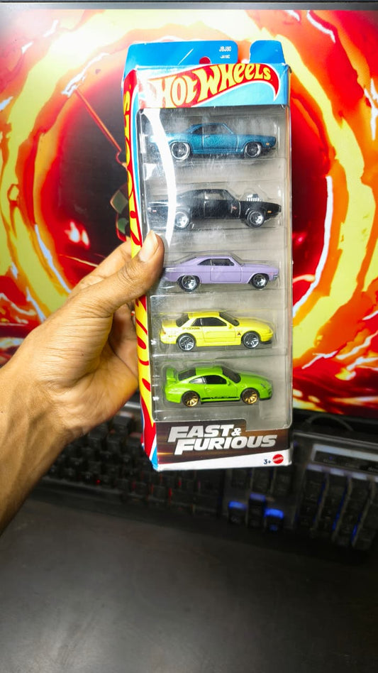 Hot Wheels Fast & Furious 5-Car Pack