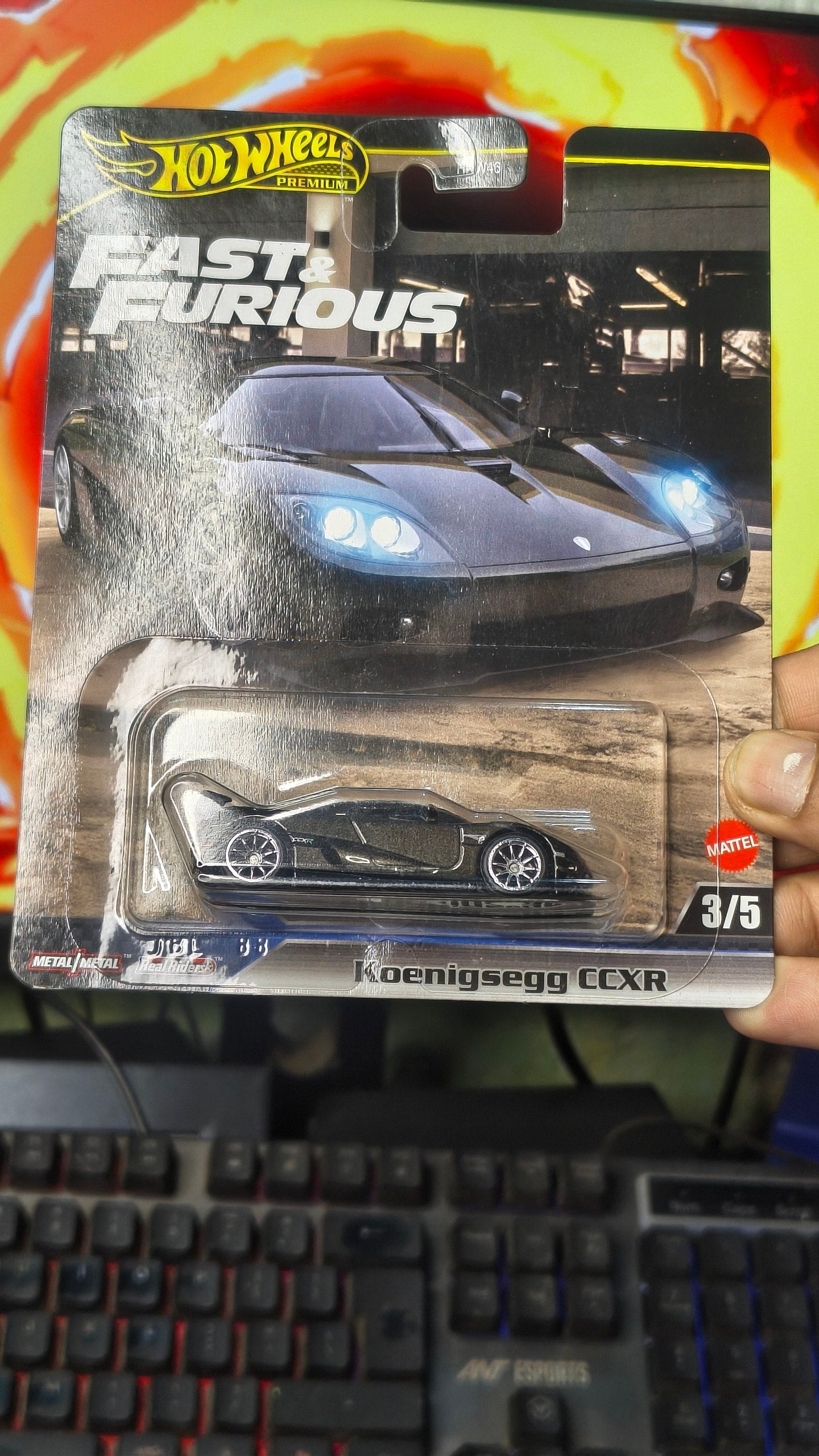 Koenigsegg CCXR - Hot Wheels Premium Fast & Furious