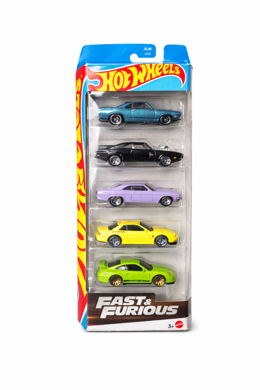 Hot Wheels Fast & Furious 5-Car Pack