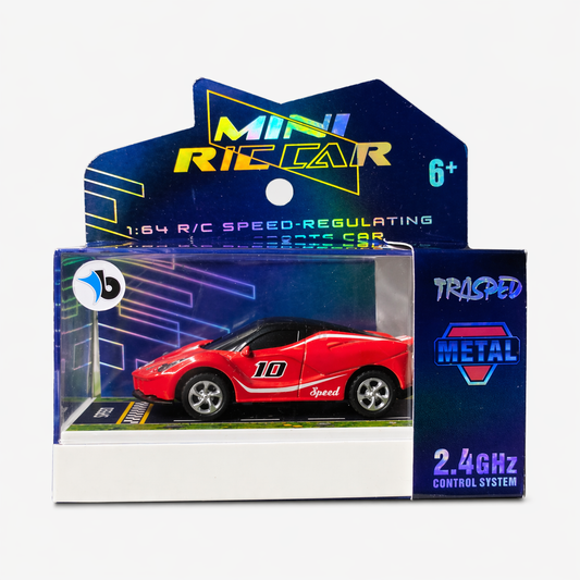 Metallic RC Car With App Control And Type C Charging 1:64 Scale