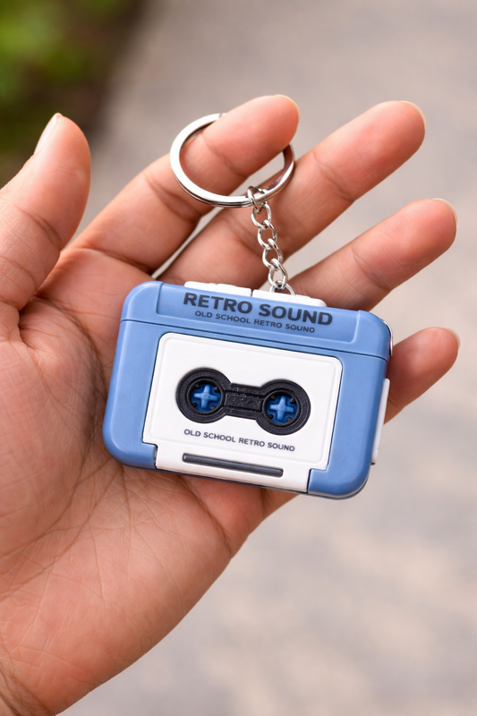 Mini Voice Recording Keychain