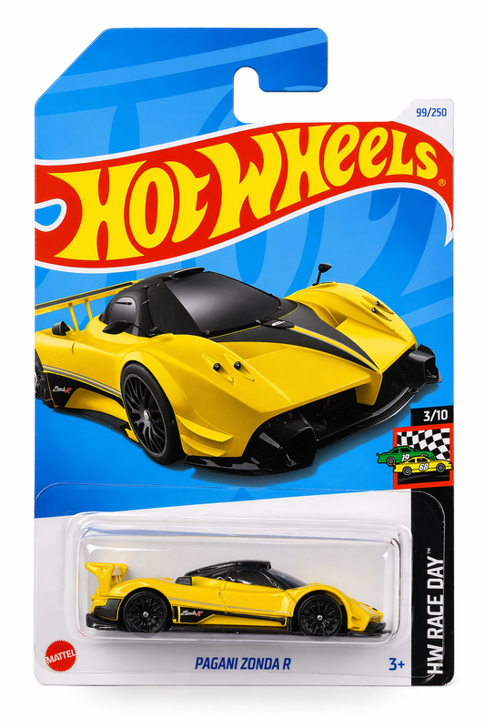 Hot Wheels Pagani Zonda R Yellow