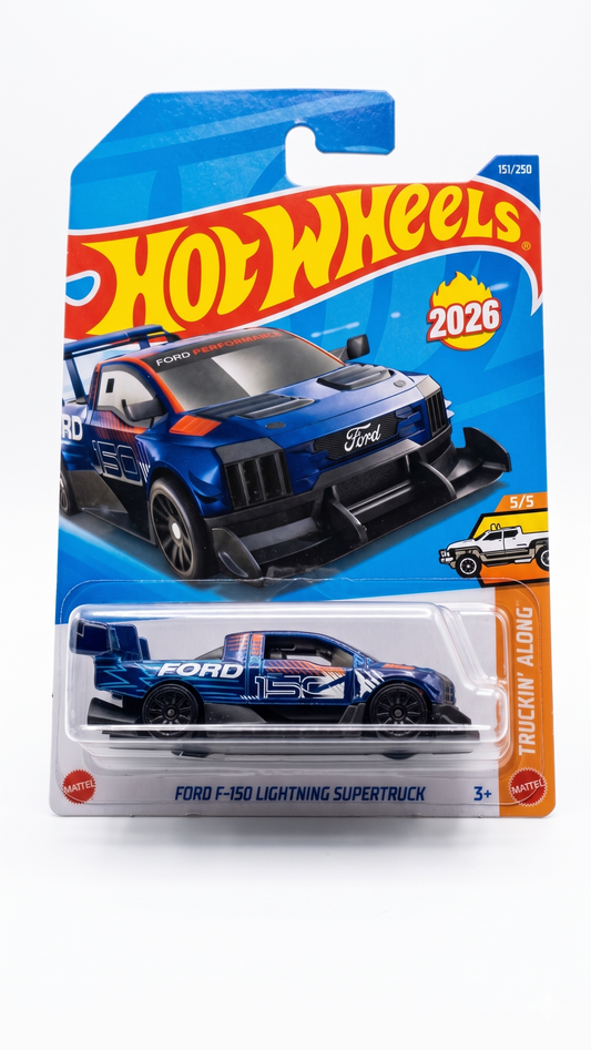Ford F-150 Lightning SuperTruck Hot Wheels 2026