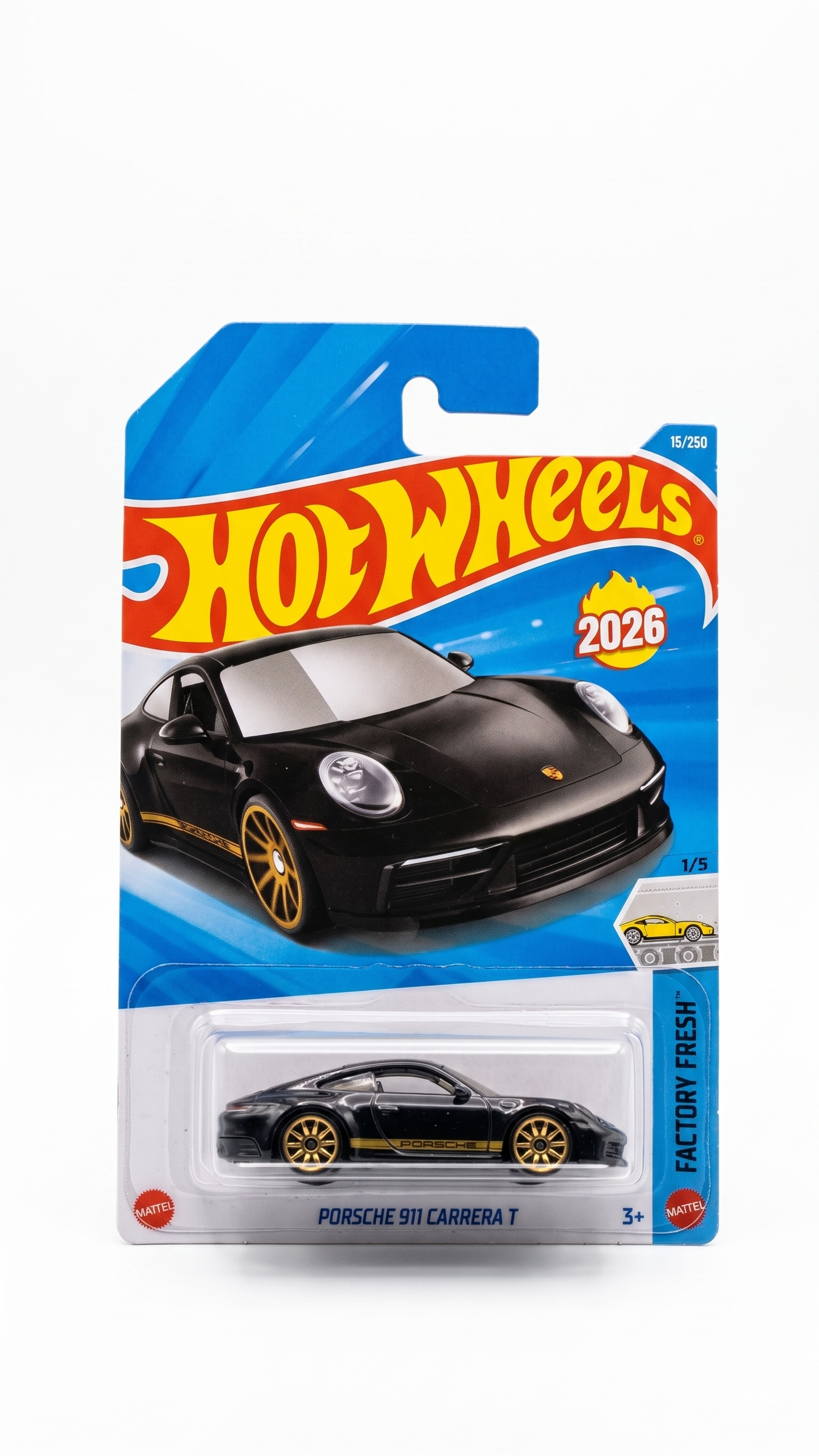 Porsche 911 Carrera T Hot Wheels