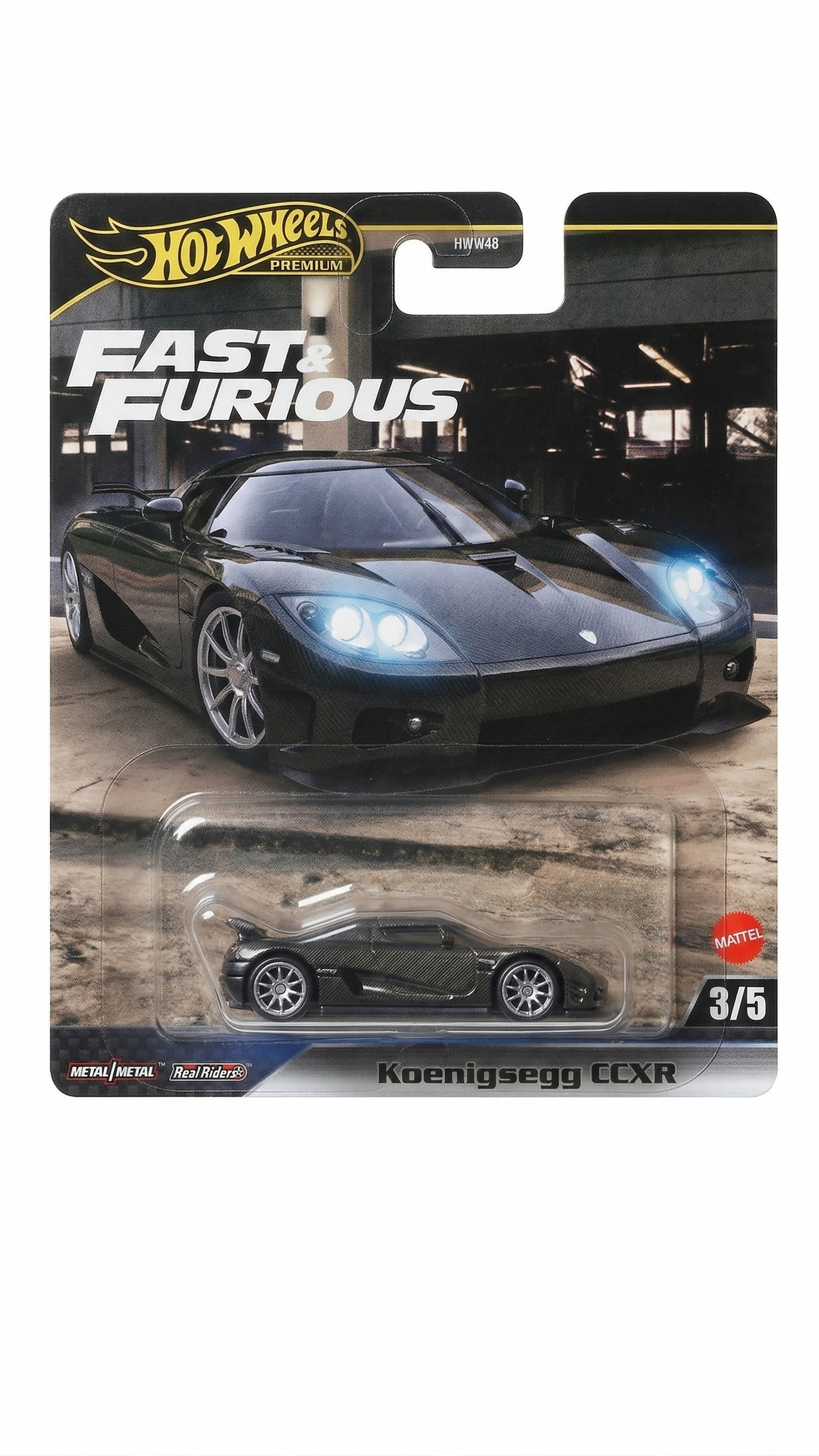 Koenigsegg CCXR -  Hot Wheels Premium Fast & Furious