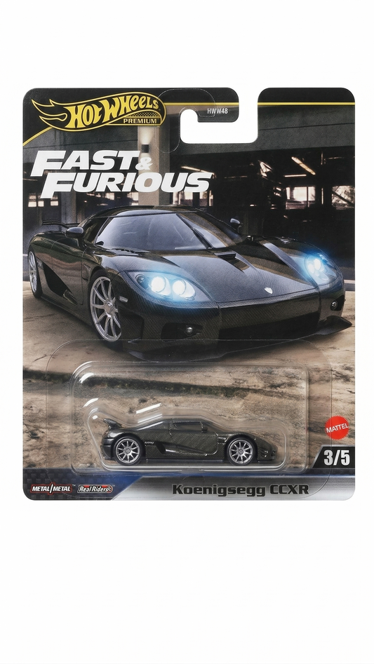 Koenigsegg CCXR -  Hot Wheels Premium Fast & Furious