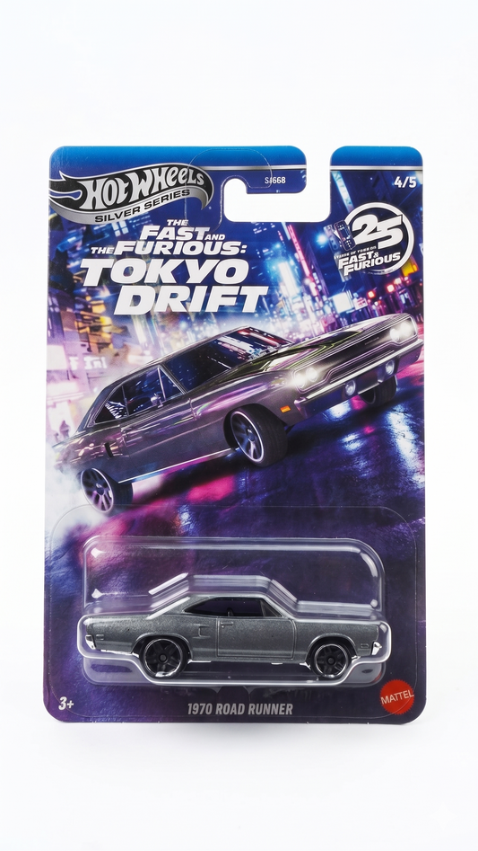 1970 Road Runner – Fast & Furious Tokyo Drift Hot Wheels Silver Series