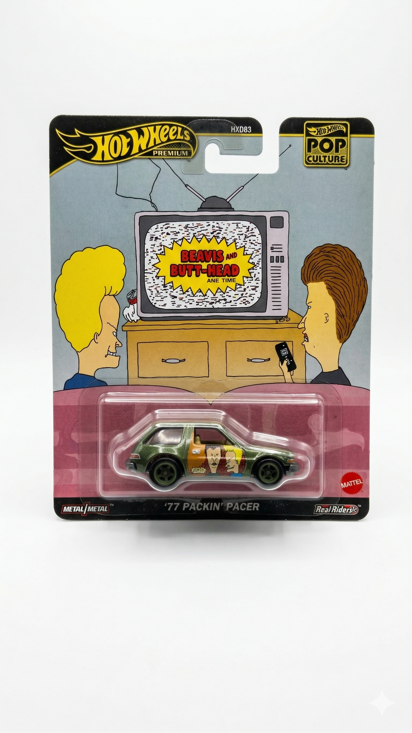Hot Wheels Premium ‘77 Packin’ Pacer – Beavis &amp; Butt-Head Edition (Imported)