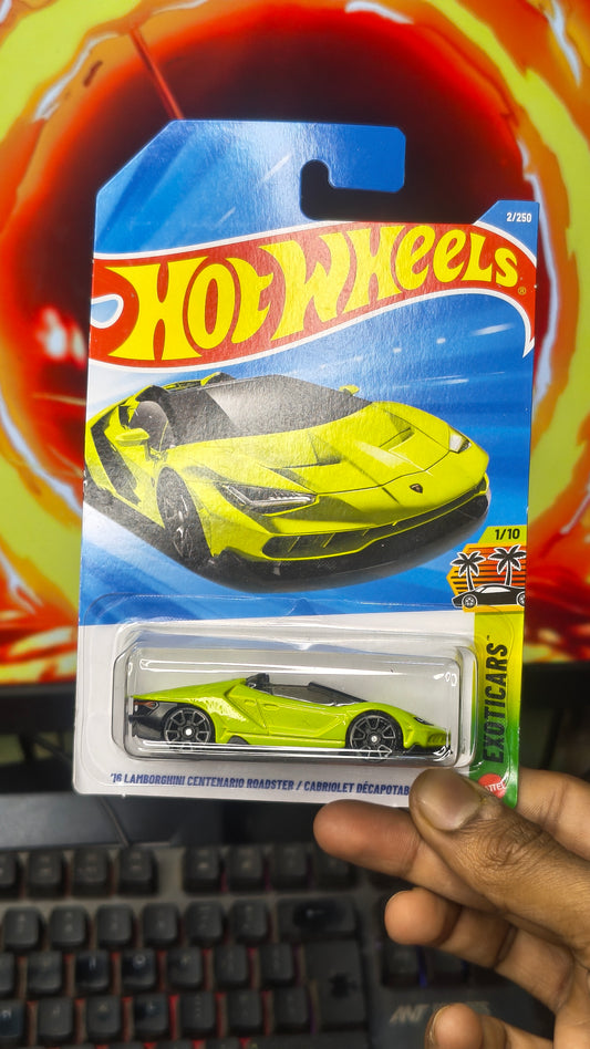 Hotwheels Lamborghini Centenario Roadster