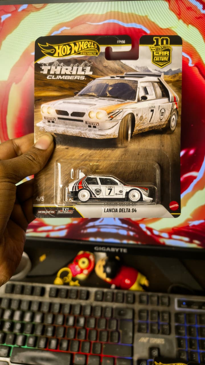 Hot Wheels Premium – Lancia Delta S4 (Car Culture: Thrill Climbers)