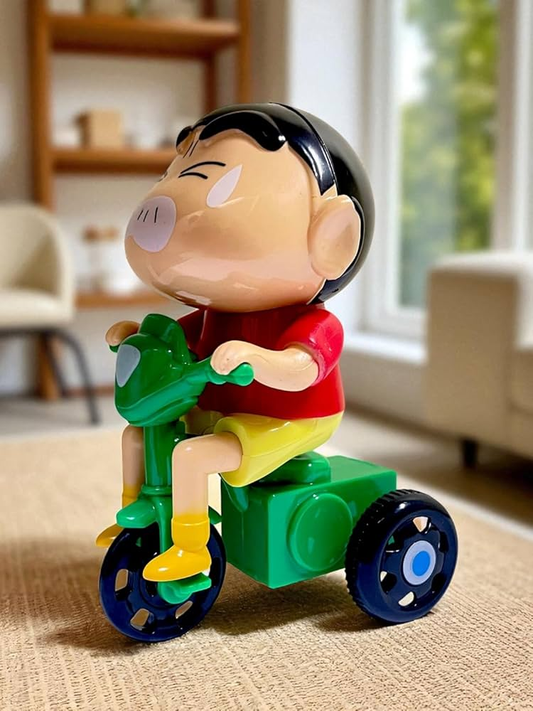 Shinchan Cycle Windup Moving Toy