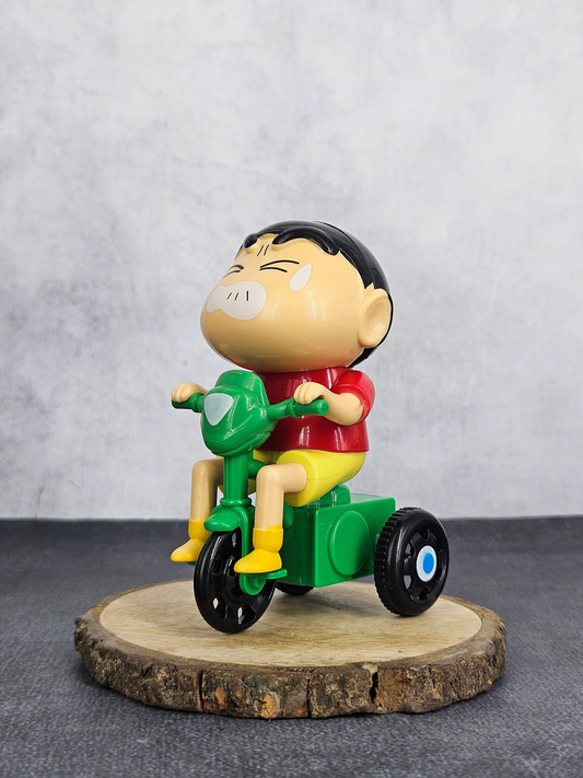 Shinchan Cycle Windup Moving Toy