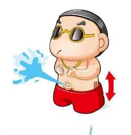 Shinchan Susu Prank Water Toy