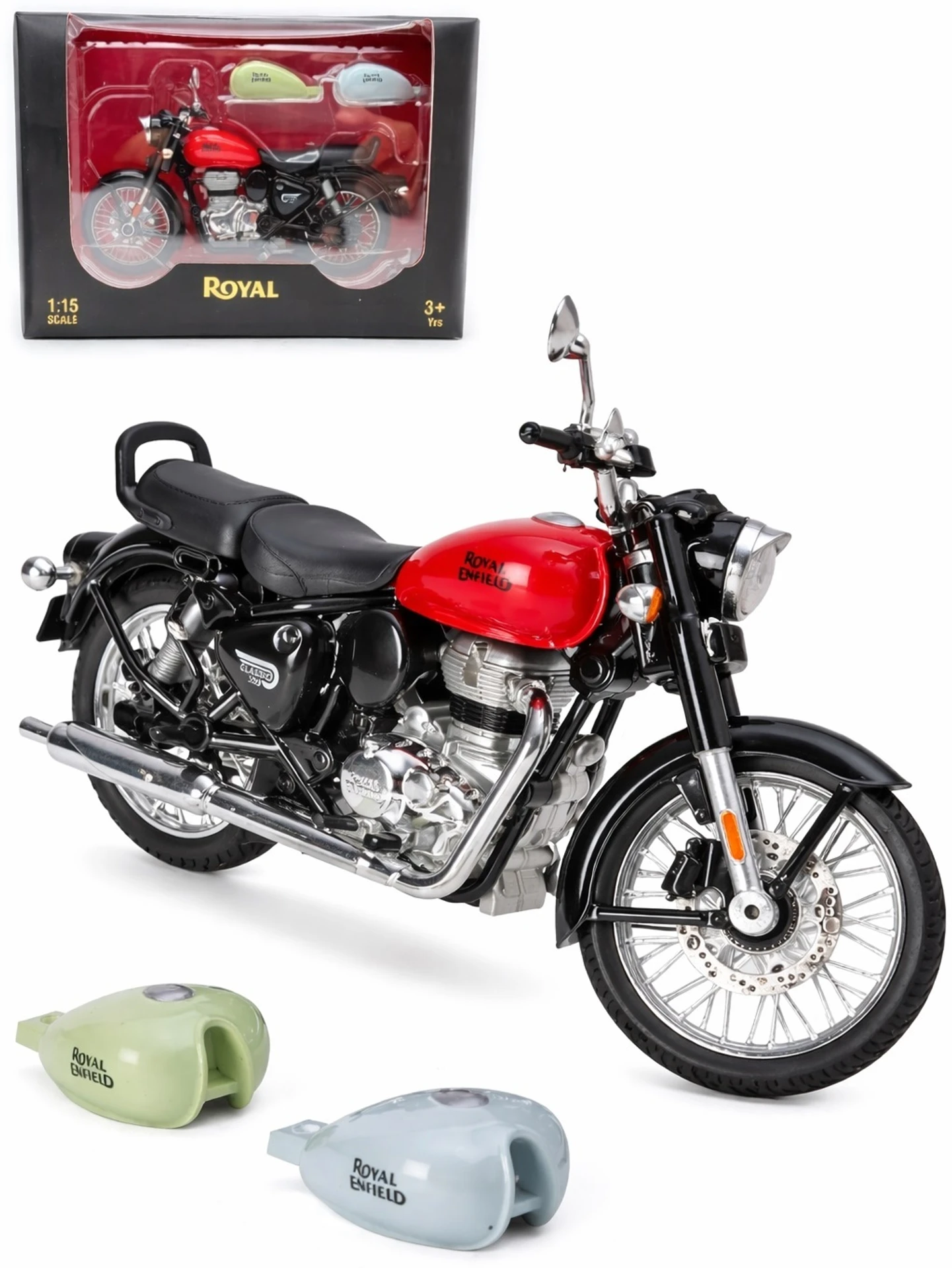 Royal Enfield Classic 350 Die-Cast Model – 1:15 Scale Bike | Premium Collectible Toy