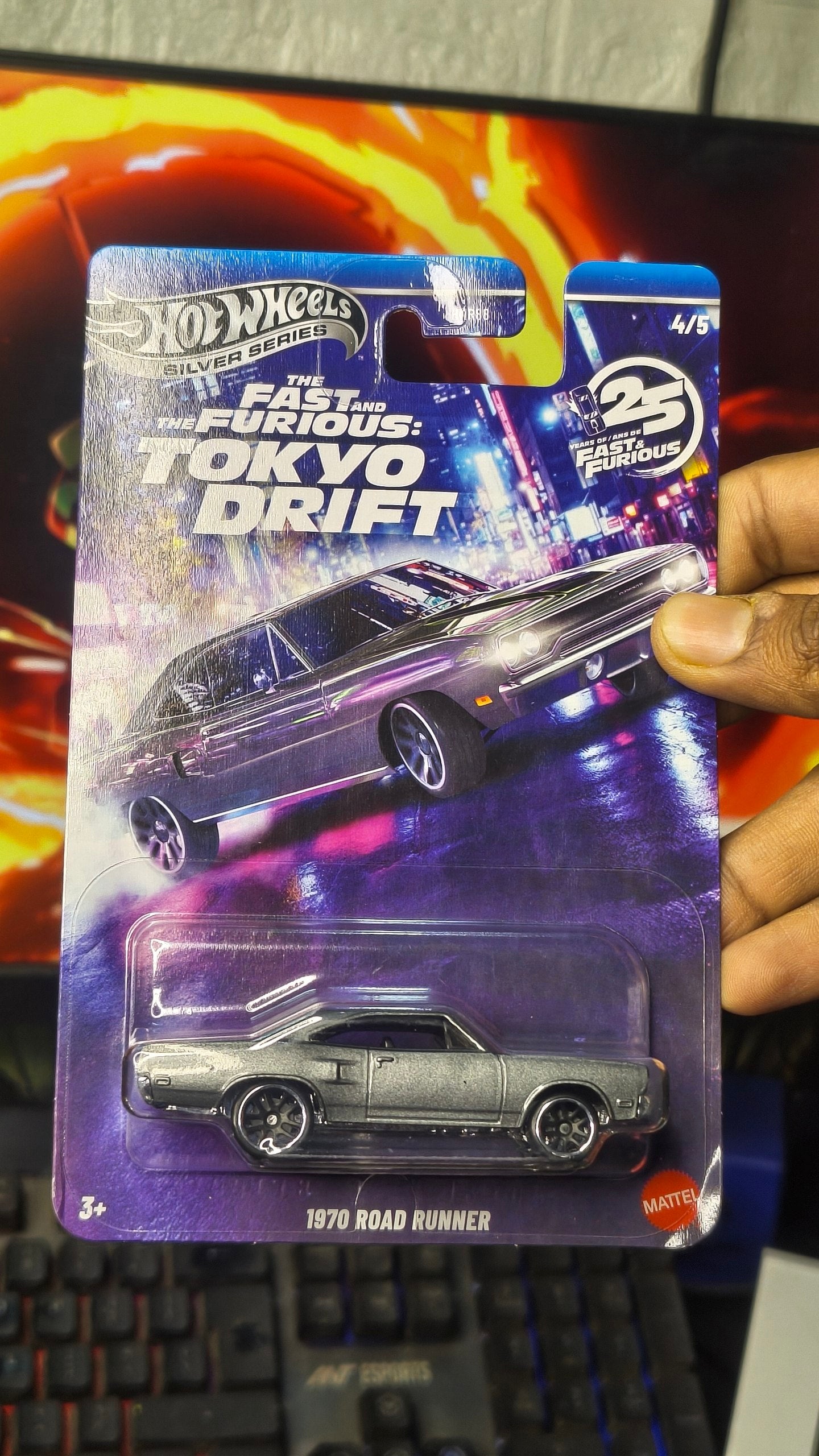 1970 Road Runner – Fast & Furious Tokyo Drift Hot Wheels Silver Series