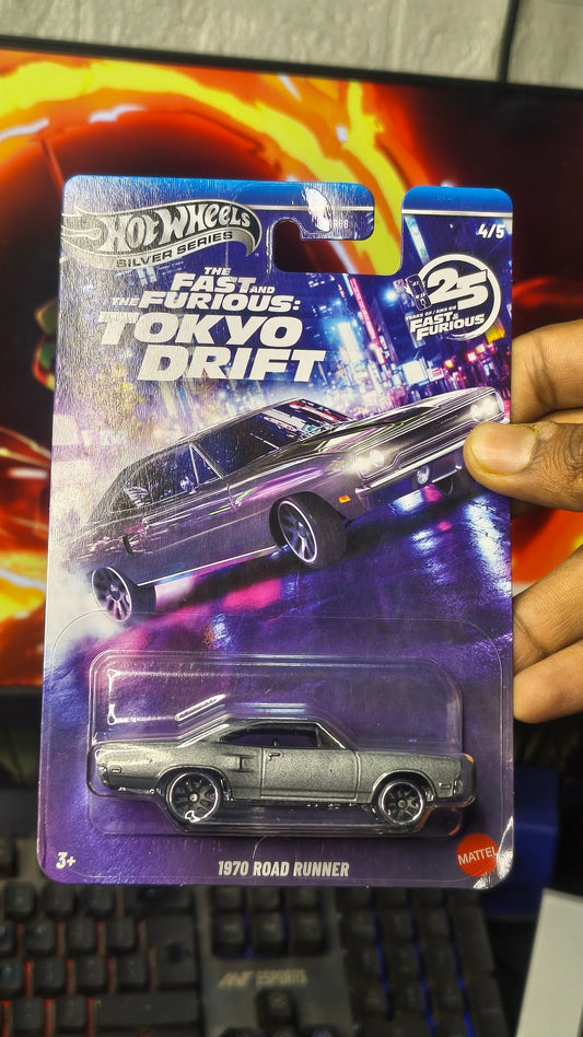 1970 Road Runner – Fast & Furious Tokyo Drift Hot Wheels Silver Series