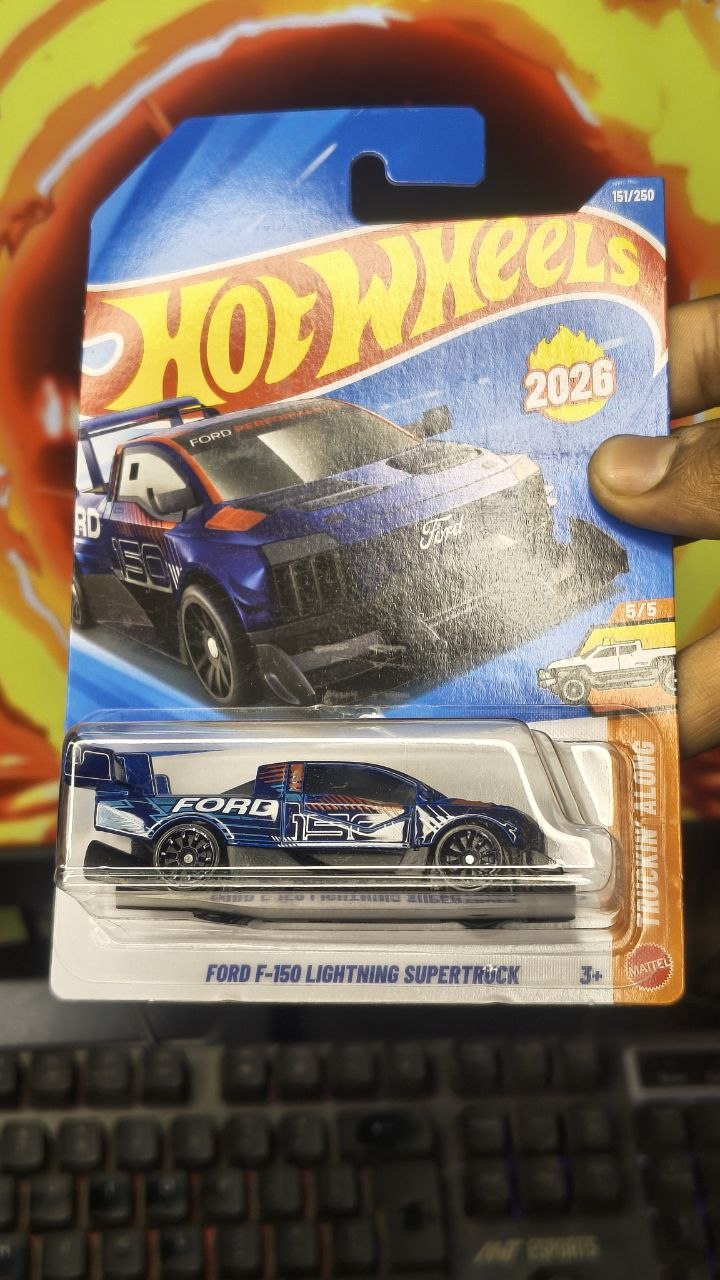Ford F-150 Lightning SuperTruck Hot Wheels 2026