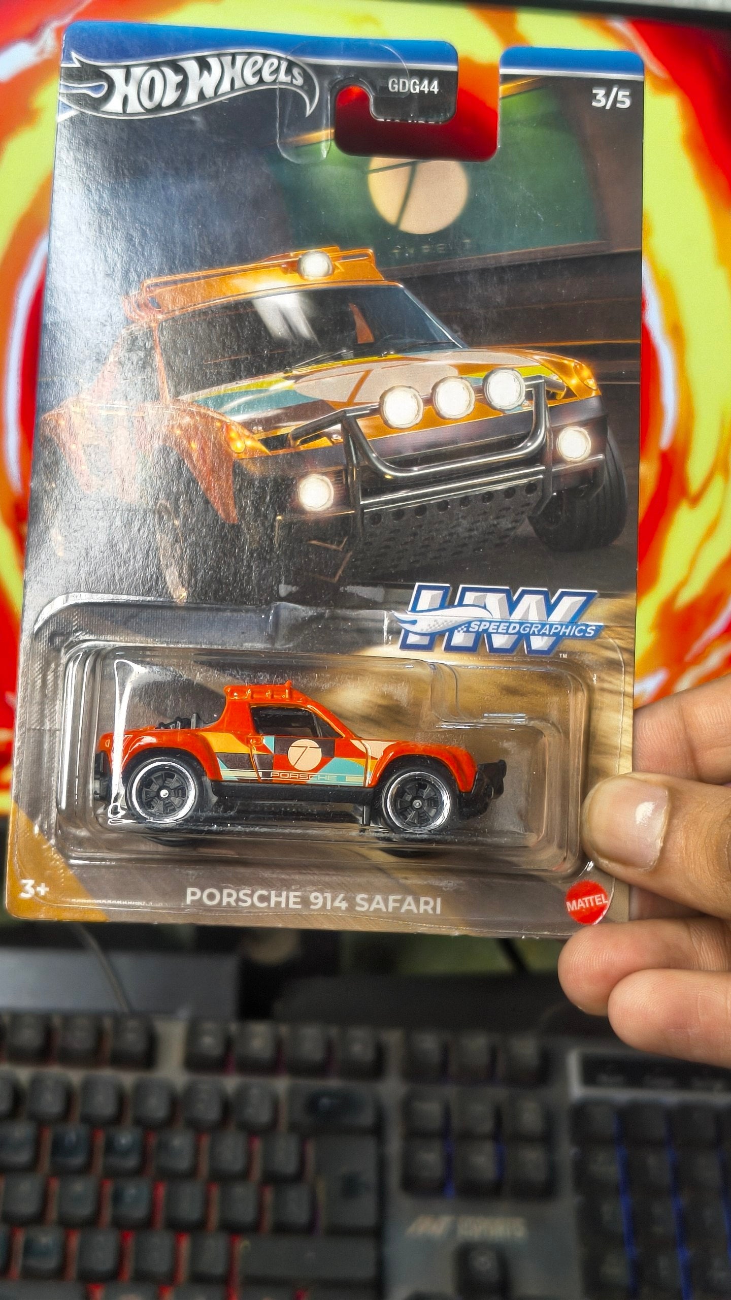 Hot Wheels Porsche 914 Safari Silver Series